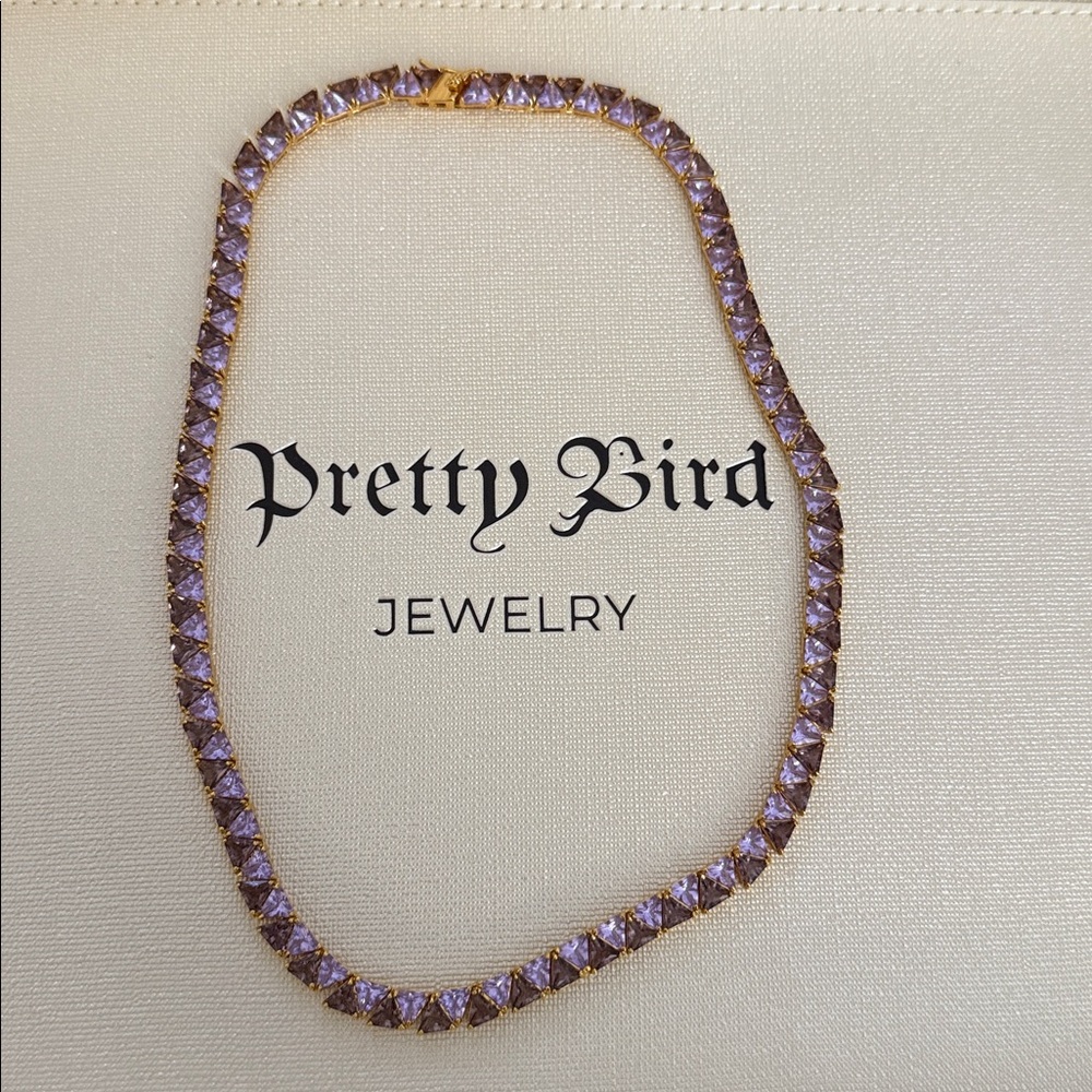 925 Sterling Silver Swarovski Necklace
